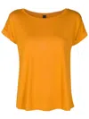 Lygia & Nanny Egretta Crew-neck T-shirt In Yellow
