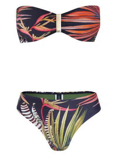 Lygia & Nanny Ester Bikini Set In Blue