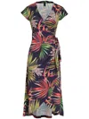 Lygia & Nanny Falcon Midi Dress In Blue