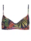 Lygia & Nanny Fiji Bikini Top In Blue