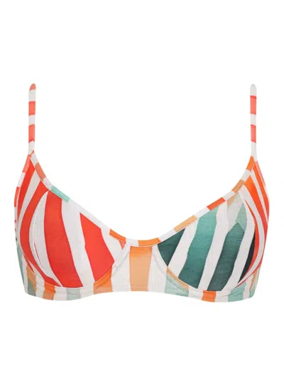 Lygia & Nanny Fiji Bikini Top In White