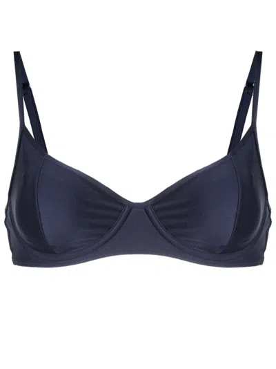Lygia & Nanny Fiji U-neck Bikini Top In Black