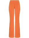 Lygia & Nanny Flared Trousers In Orange