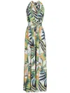 Lygia & Nanny Floral-print Dress In Green