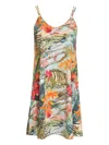 Lygia & Nanny Floral-print Slip Dress