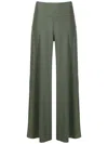 Lygia & Nanny Gardens Wide-leg Trousers In Grün