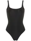Lygia & Nanny Hapuna Low-back Swimsuit In Black