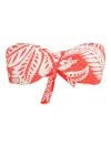 Lygia & Nanny Hawaii Bikini Top In Orange