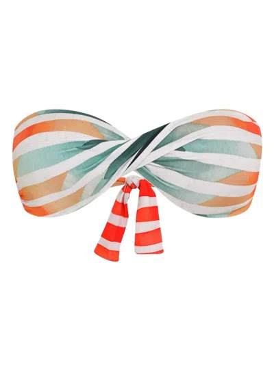 Lygia & Nanny Hawaii Bikini Top In White