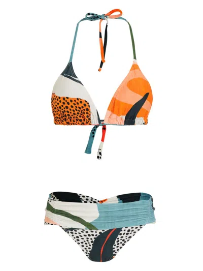 Lygia & Nanny Iasmin And Jasper Bikini In Orange