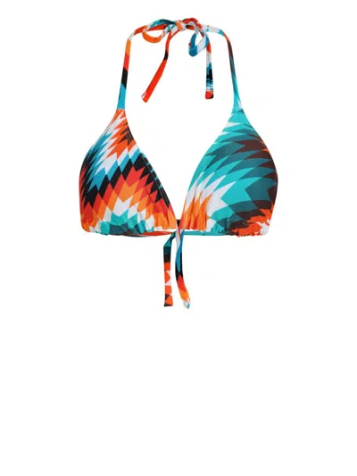 Lygia & Nanny Iasmin Bikini Top In Blue