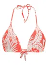 Lygia & Nanny Iasmin Bikini Top In Orange