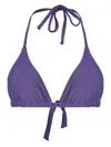 Lygia & Nanny Iasmin Bikini Top In Purple