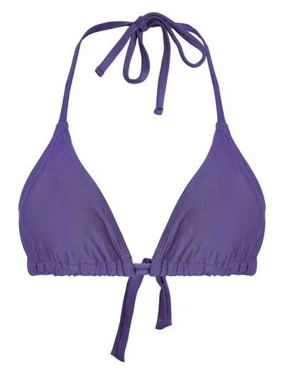 Lygia & Nanny Iasmin Bikini Top In Purple