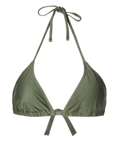 Lygia & Nanny Iasmin Triangle Bikini Top In Grün