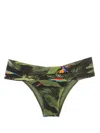 Lygia & Nanny Jasper Botanical-print Swim Briefs In Green