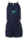 Lygia & Nanny Laya Tassel-detail Playsuit In Blue