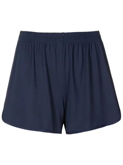 Lygia & Nanny Lee Elasticated-waistband Shorts In Blue
