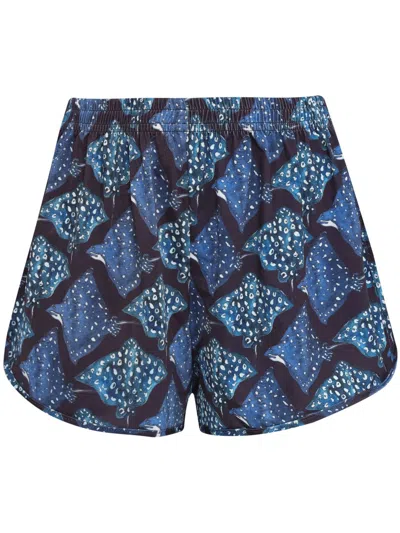Lygia & Nanny Lee Shorts In Blue