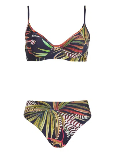 Lygia & Nanny Lilica Bikini Set In Blue