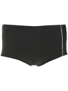 Lygia & Nanny Logo Patch Swim Shorts In Black