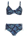 Lygia & Nanny Marcela Bikini Set In Blue
