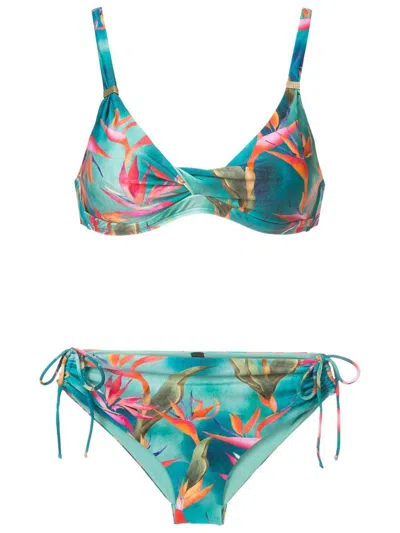 Lygia & Nanny Marcela Bikini Set In Blue