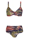 Lygia & Nanny Mariane Bikini Set In Blue