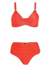 Lygia & Nanny Marianne Bikini Top In Red