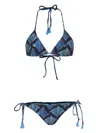 Lygia & Nanny Maya Bikini Set In Blue