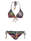 Lygia & Nanny Maya Bikini Set In Blue