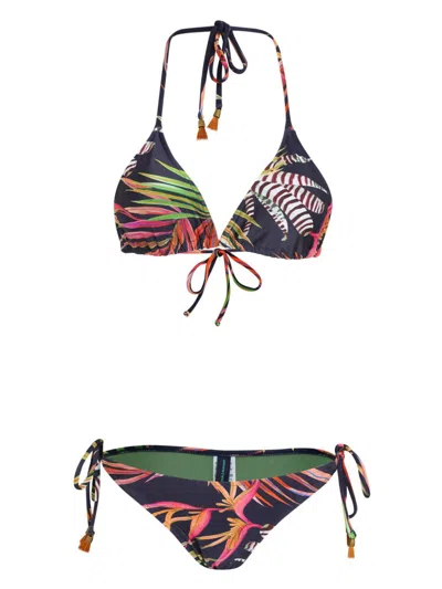 Lygia & Nanny Maya Bikini Set In Blue