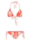 Lygia & Nanny Maya Bikini Set In Orange