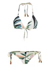 Lygia & Nanny Maya Printed Bikini Set In White