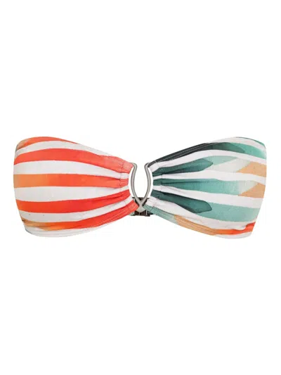 Lygia & Nanny Mika Bikini Top In White