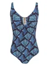 Lygia & Nanny Mirassol Swimsuit In Blue