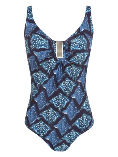 Lygia & Nanny Mirassol Swimsuit In Blue