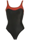 LYGIA & NANNY OCEANIC TWO-TONE SWIMSUIT