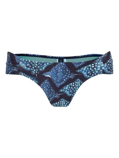 Lygia & Nanny Ritz Bikini Bottoms In Blue