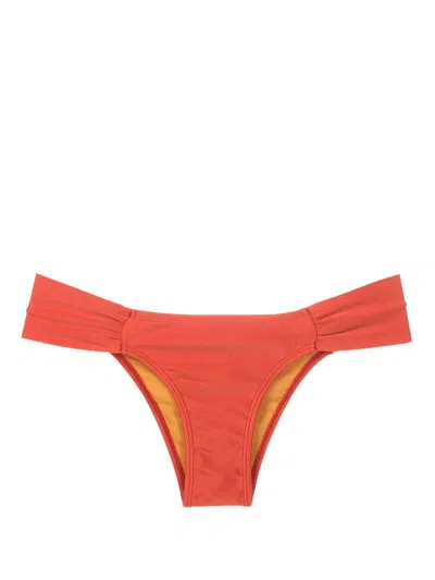 Lygia & Nanny Ritz Low-rise Bikini Bottoms In Orange