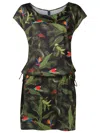 Lygia & Nanny Shiva Botanical-print Dress In Green