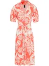 Lygia & Nanny Themis Bio Beach Dress In Orange