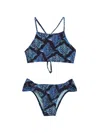 Lygia & Nanny Tulip Bikini In Black