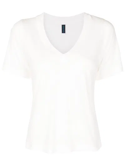 Lygia & Nanny V-neck T-shirt In White