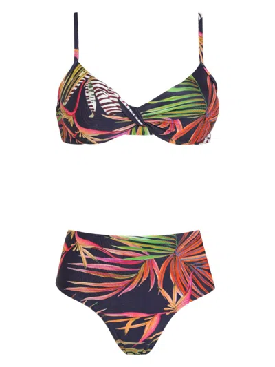 Lygia & Nanny Veronica Bikini Set In Blue