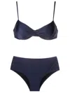 Lygia & Nanny Veronica Two-piece Bikini Set In Blue