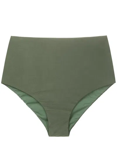 Lygia & Nanny Violeta High-rise Bikini Bottoms In Grün