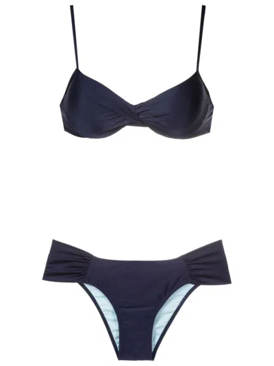 Lygia & Nanny Vitoria Bikini Bottoms In Blue