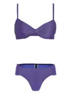 Lygia & Nanny Vitoria Bikini In Purple