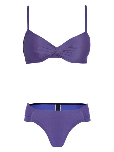 Lygia & Nanny Vitoria Bikini In Purple